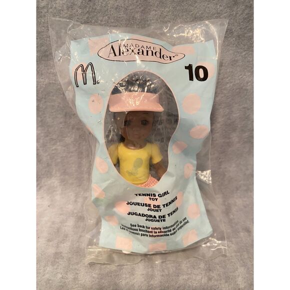 Madame Alexander McDonalds‎ Happy Meal Toy Tennis Girl  African American #10 - Picture 3 of 5